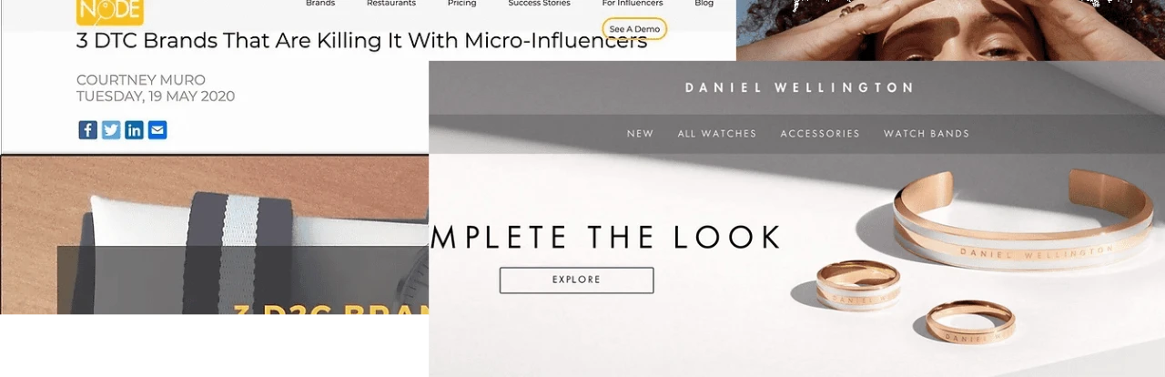 banner look background