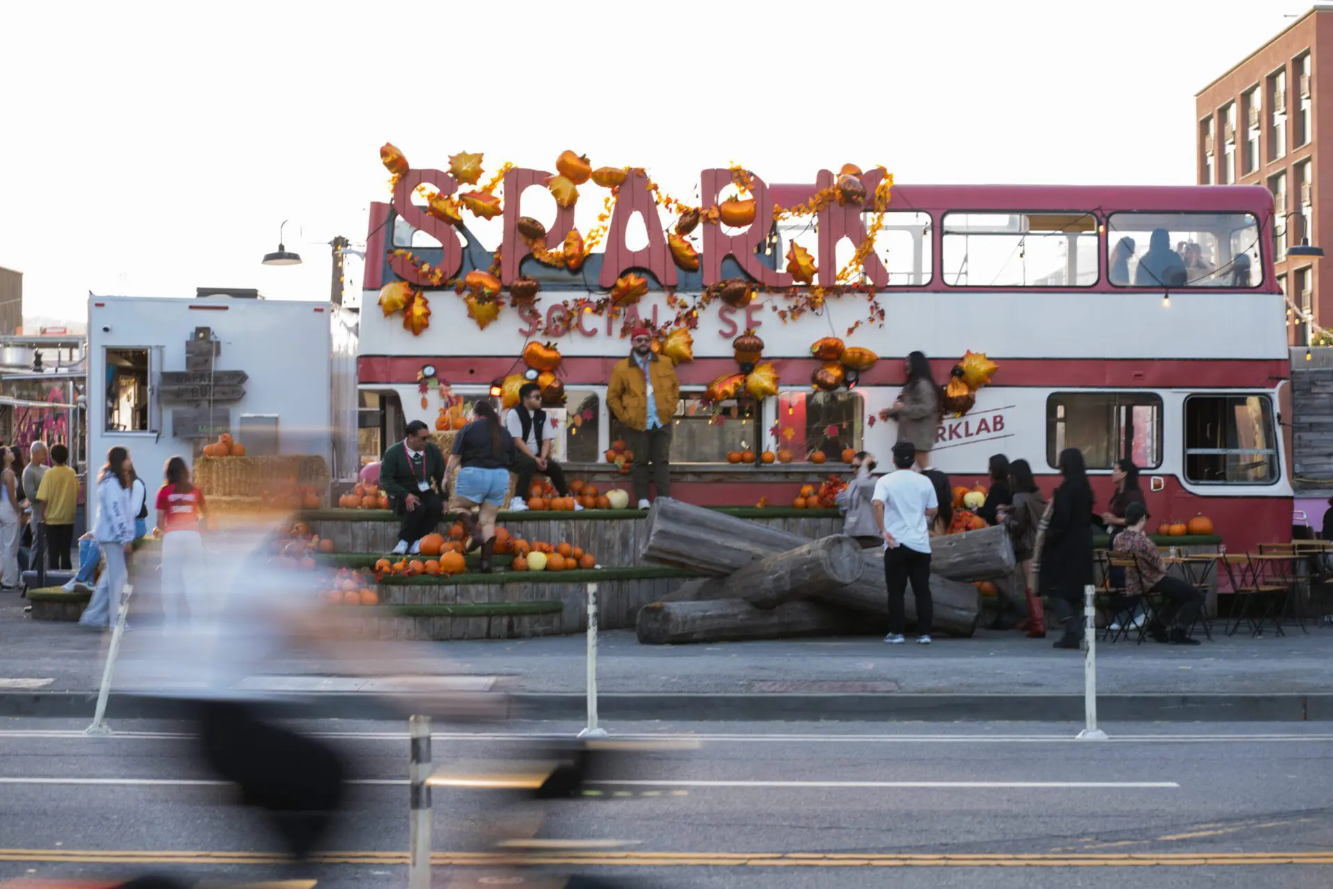 Spark Social SF food truck park Mission Bay San Francisco