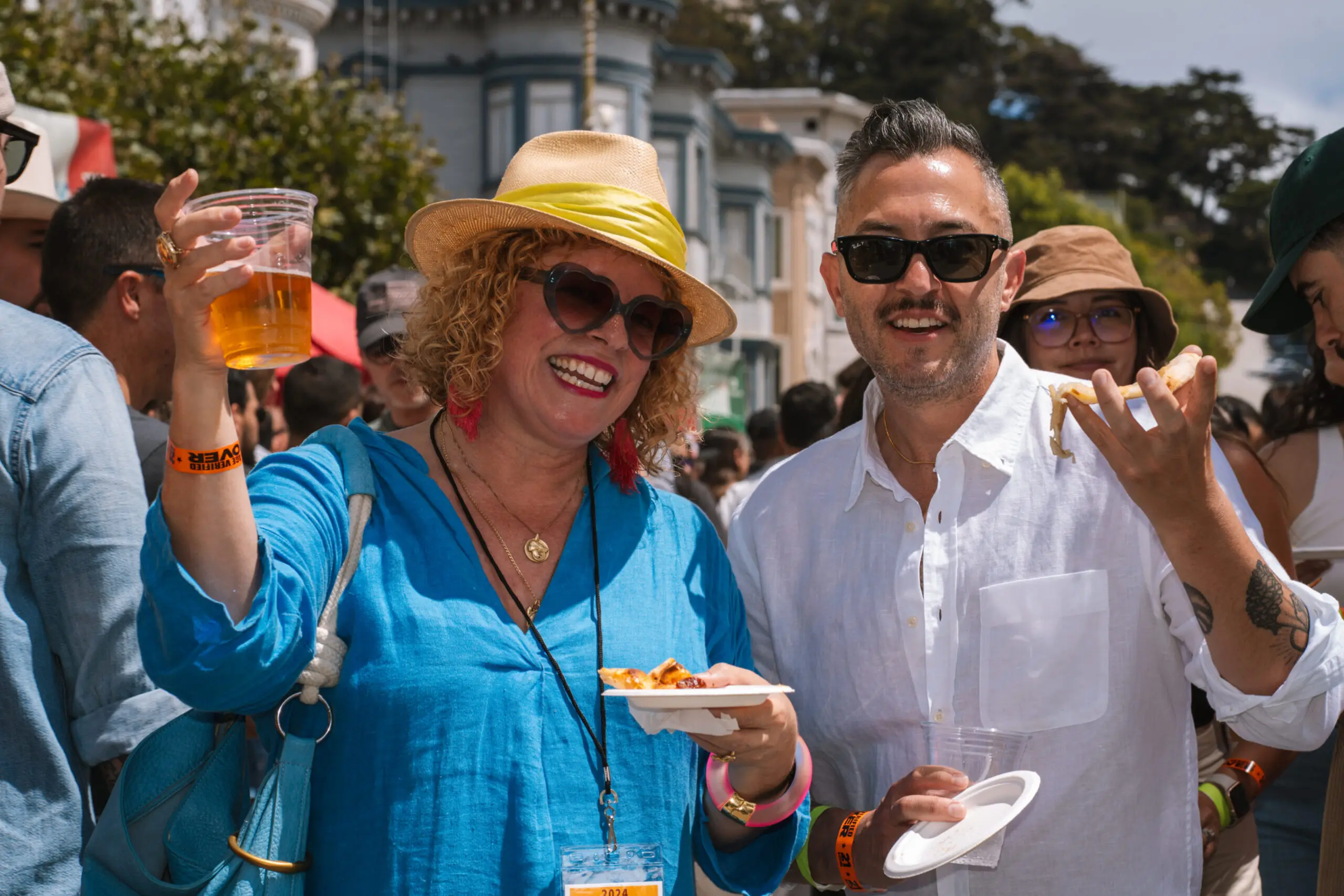 North Beach Pizza Bagel Beer Festival San Francisco Columbus Avenue