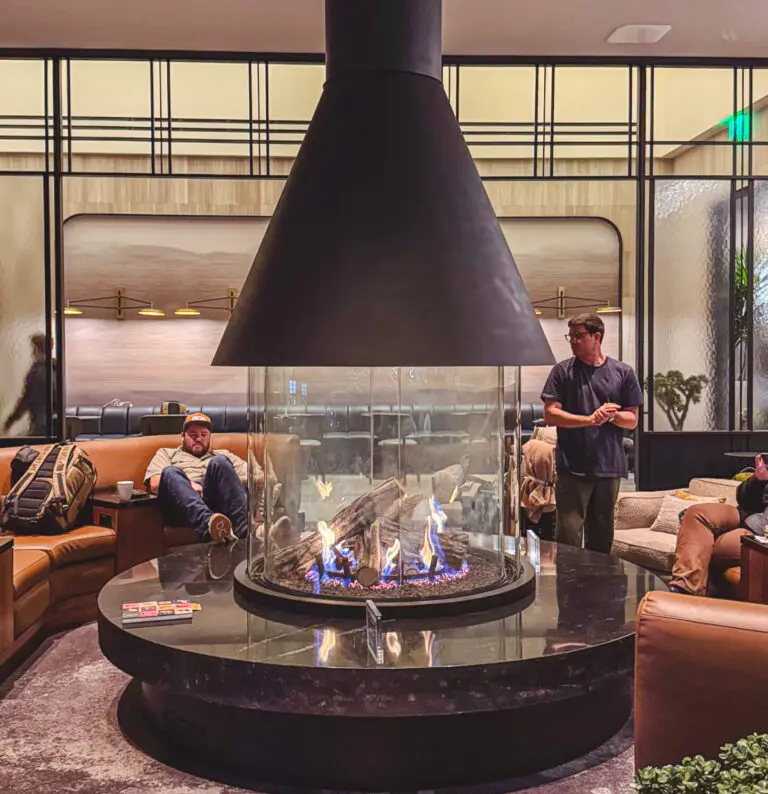 The Centurion Lounge at Salt Lake City Airport