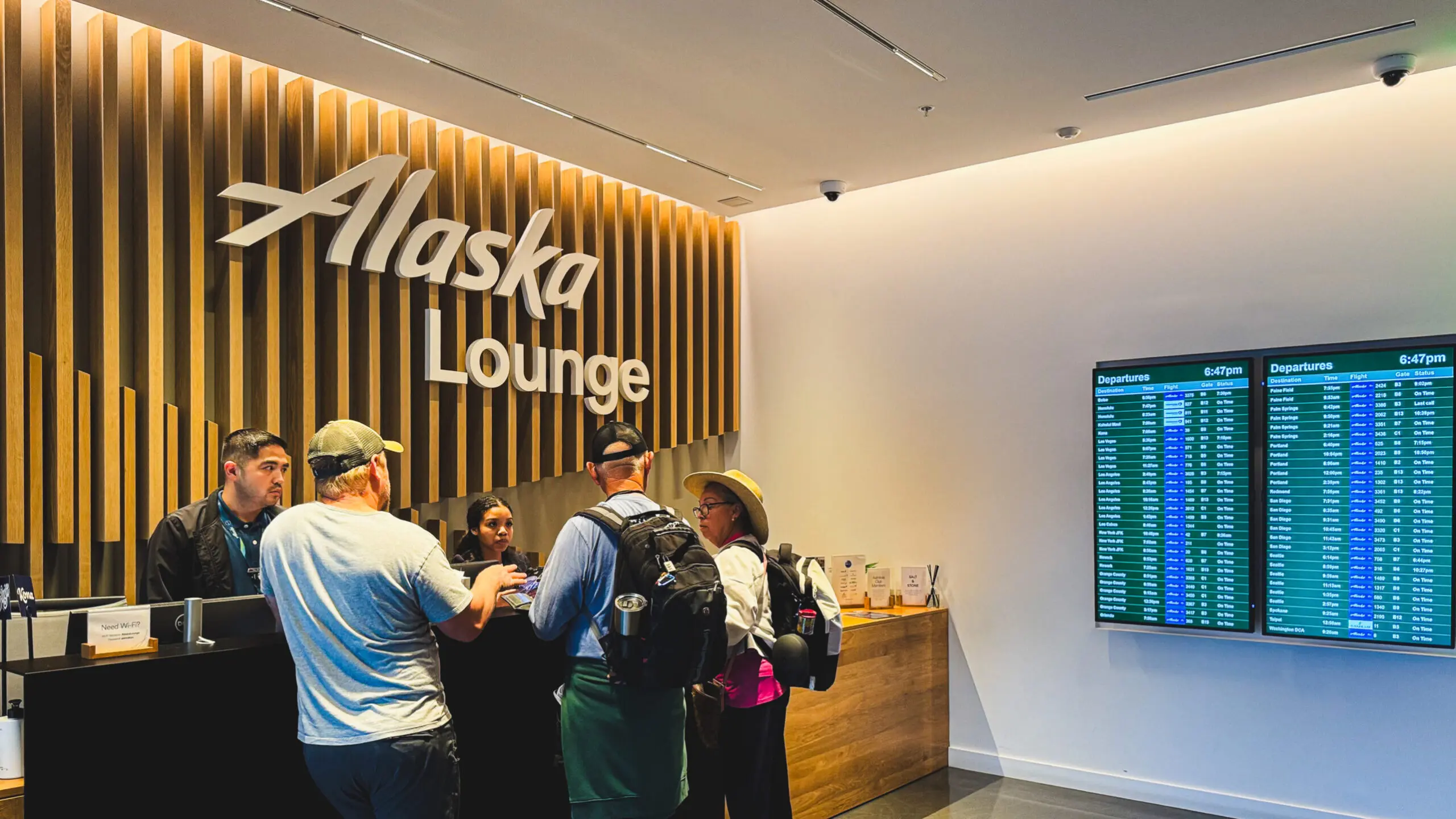 Alaska Airlines Lounge at SFO details