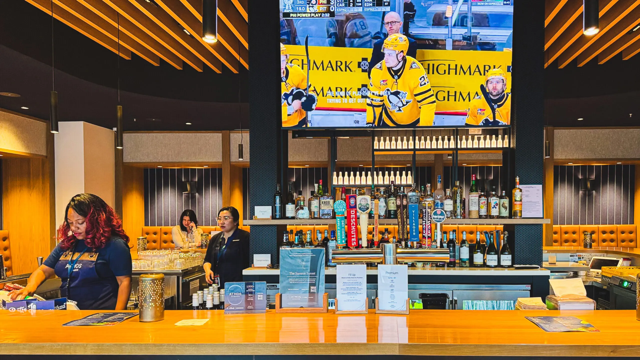 Alaska Airlines Lounge at SFO food