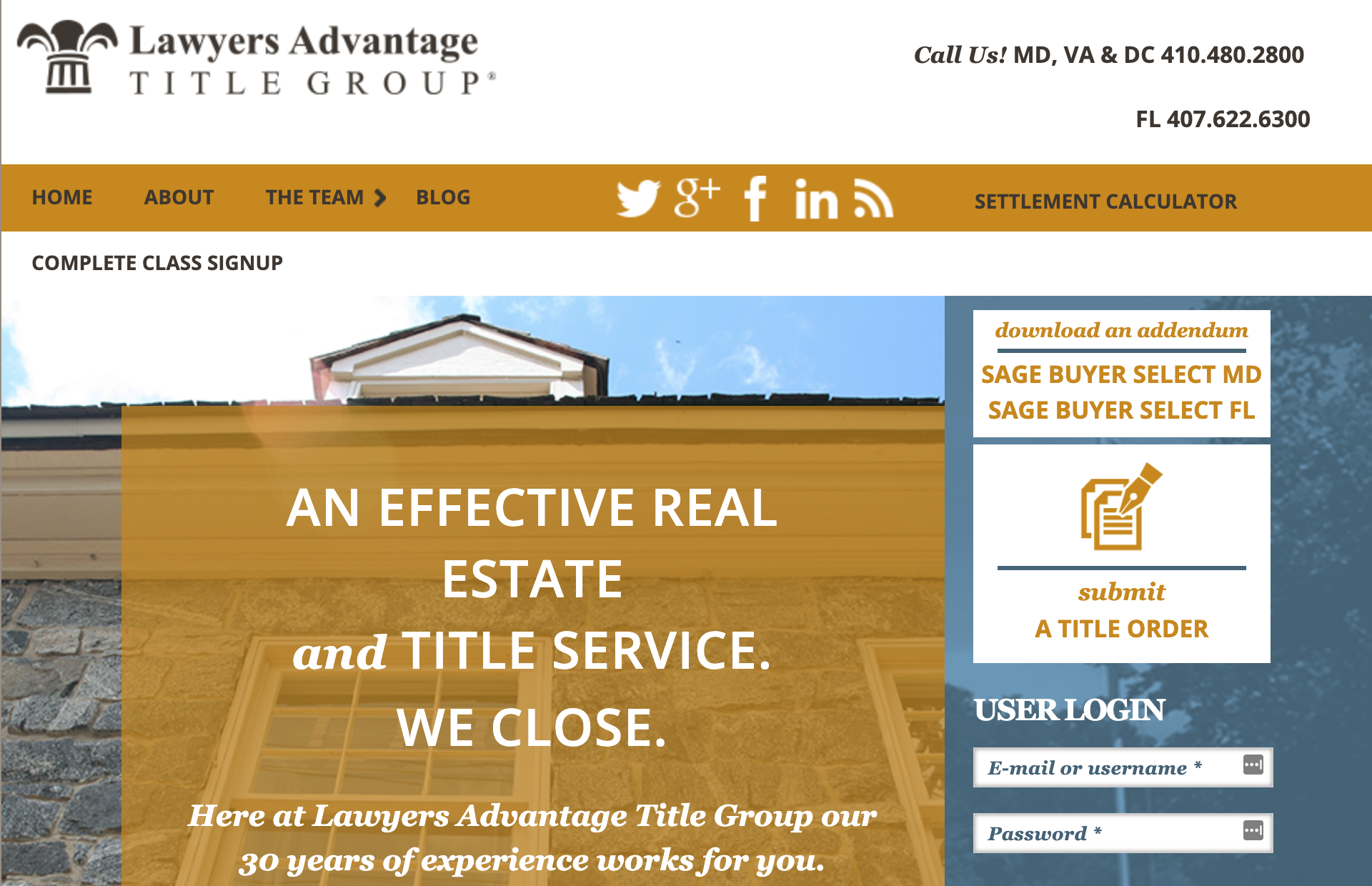 Lawyer's Advantage Title Group Lawyer's Advantage Title Group website