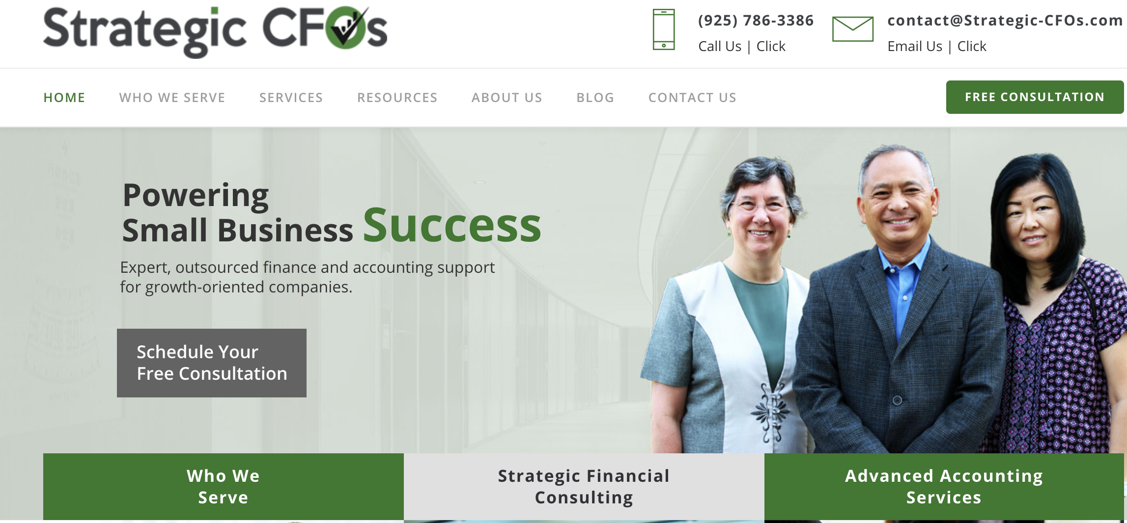 Strategic CFOs Strategic CFOs website